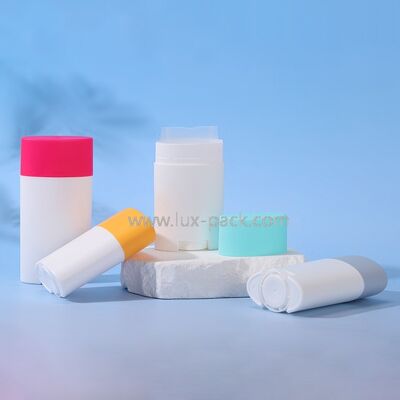 مادة PP 35g 50g 70g عصا مزيل الرائحة الفارغة مع طباعة الحرير والطابع الساخن للتغليف المخصص