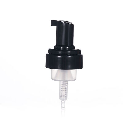 مضخة رغوة 40mm / 42mm مع جسم بلاستيكي PP و SS304 ربيع الفولاذ المقاوم للصدأ للمستحضرات التجميلية
