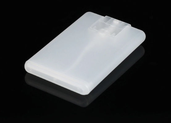 بخاخ مضخة عطر شفاف 20 مل زجاجة بخاخ بلاستيكية بحجم بطاقة الائتمان