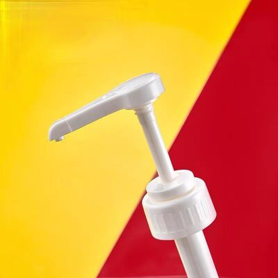 المجموعة الكبيرة من المواد الغذائية PP مضخة شراب البلاستيك مع جرعة كبيرة 8cc 10cc 30cc في 28mm 33mm 38mm الأحجام