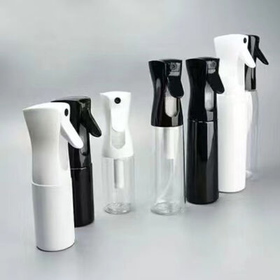 البيع الساخن 100ml 150ml 200ml 500ml و 700ml زجاجة البلاستيك الرش المستمر مع رذاذ الضباب الدقيق