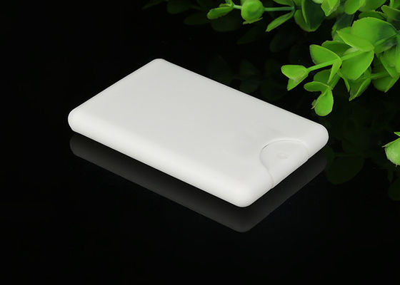 بخاخ مضخة عطر بلاستيك 20 مل، زجاجة بخاخ بتصميم بطاقة ائتمان بألوان جميلة