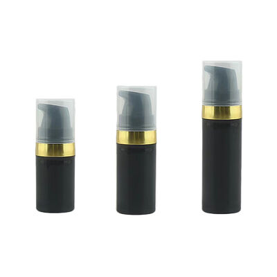 بيع بالجملة مادة واحدة PP مضخة بلا هواء زجاجة 5ml 10ml 15ml مضخة لوشن الفراغ قابلة لإعادة التدوير للعناية بالبشرة