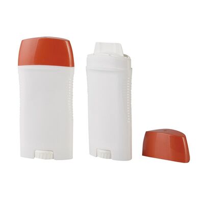 50g 80g Capacity Empty Deodorant Stick with Custom Color and Twist-Up Mechanism for Refillable Deodorant Container